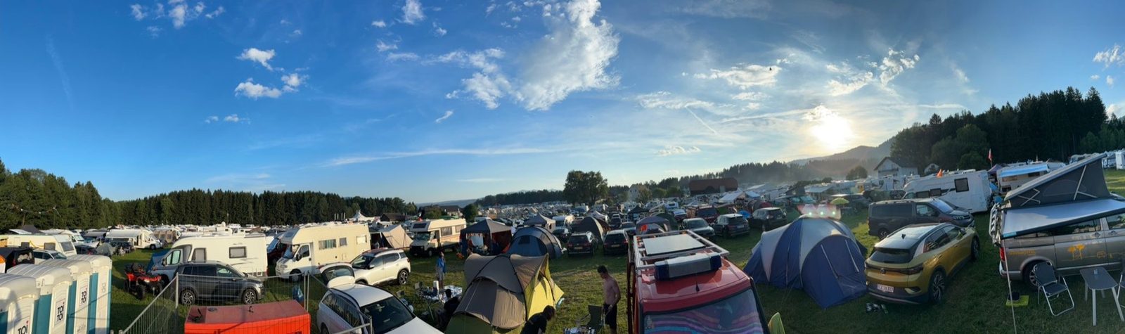 Camping und Eventbereich am Schindelbacherhof in Spielberg